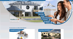 Desktop Screenshot of constructions-du-mont.fr